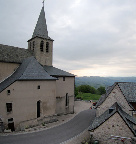 die Kirche von Colinhac