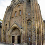 die Kathedrale St.Fides mit dem berühmten Westportal