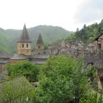 Blick auf Conques