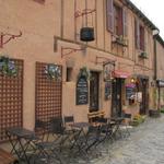 schönes Restaurant mit Terrasse