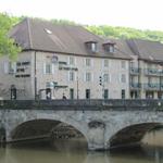 hier haben wir übernachtet Grand Hotel "Le Pont d'Or" mit Pont Gambetta