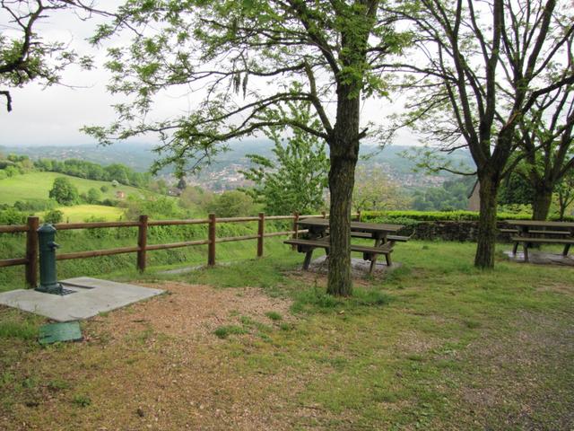 schöner Picknickplatz, selten anzutreffen