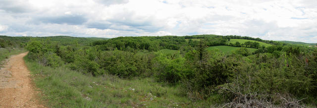 Breitbildfoto der Causse