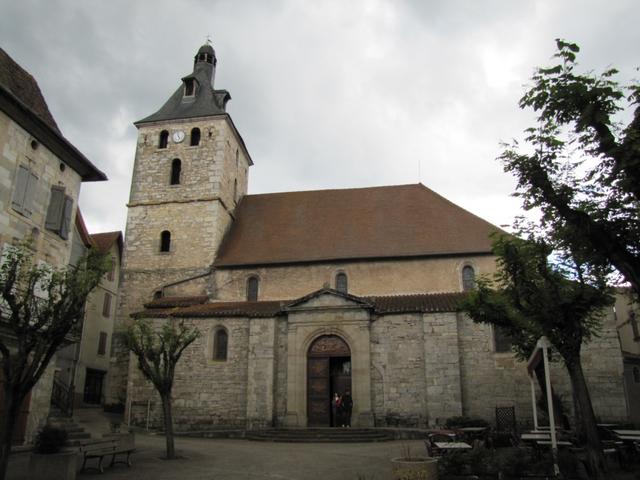 die Kirche von Cajarc