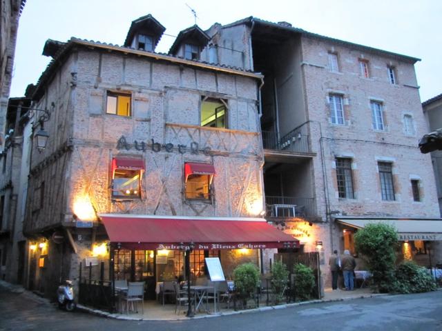 im Restaurant "Auberge du vieux Cahors" haben wir das Nachtessen genossen. Sehr gutes Essen