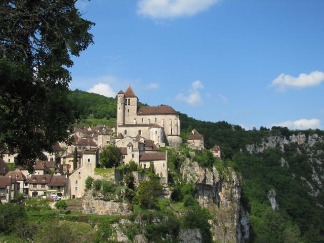 wir sehen zum ersten mal St.Cirq Lapopie