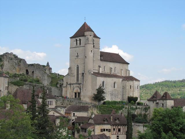 die Kirche von St.Cirq Lapoppie