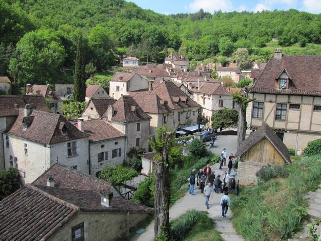 St.Cirq Lapopie ist eines der schönsten Dörfer Frankreichs