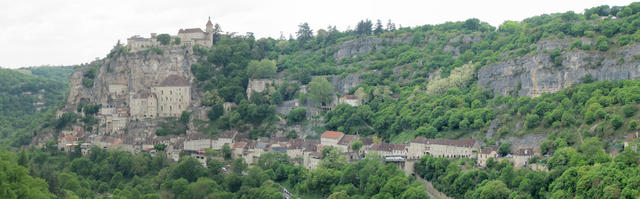 nochmals ein schönes Breitbildfoto von Rocamadour