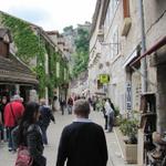 der sogenannte "Heilige Weg" in Rocamadour