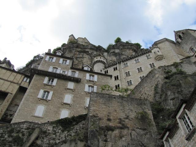 die heilige Stadt von Rocamadour besitzt sieben Kapellen