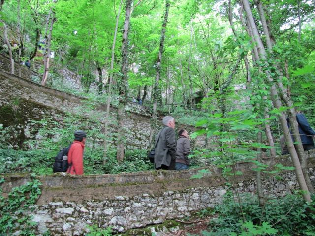 auf dem Kreuzweg, Richtung Burg von Rocamadour