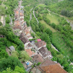 sehr schönes Breitbildfoto von der Aussichtsterrasse der Burg aus gesehen