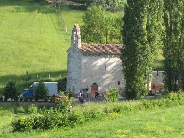 die Kapelle St.Sernin wurde fachmännisch restauriert. Eine sehr schöne Kapelle