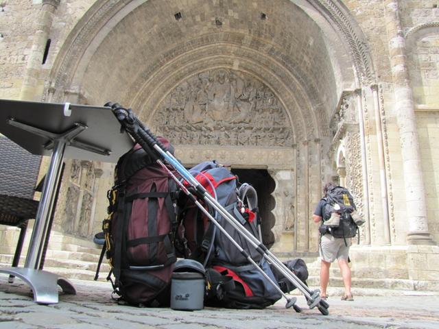 hier endet für dieses Jahr unser Jakobsweg von Le Puy bis Moissac sind wir gelaufen. Es war sehr schön