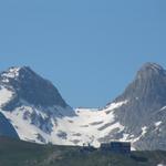 Blick zum Rot Grätli der Übergang von der Bannalp nach Engelberg. Dort waren wir auch schon