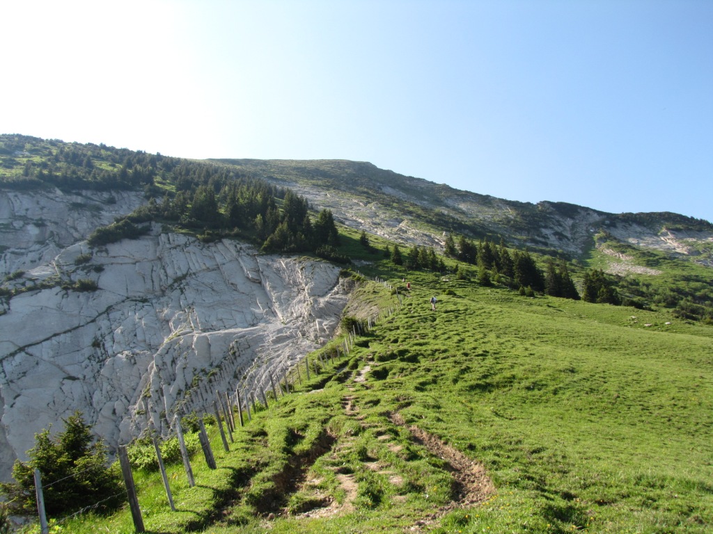 Blick von First zum Leistchamm