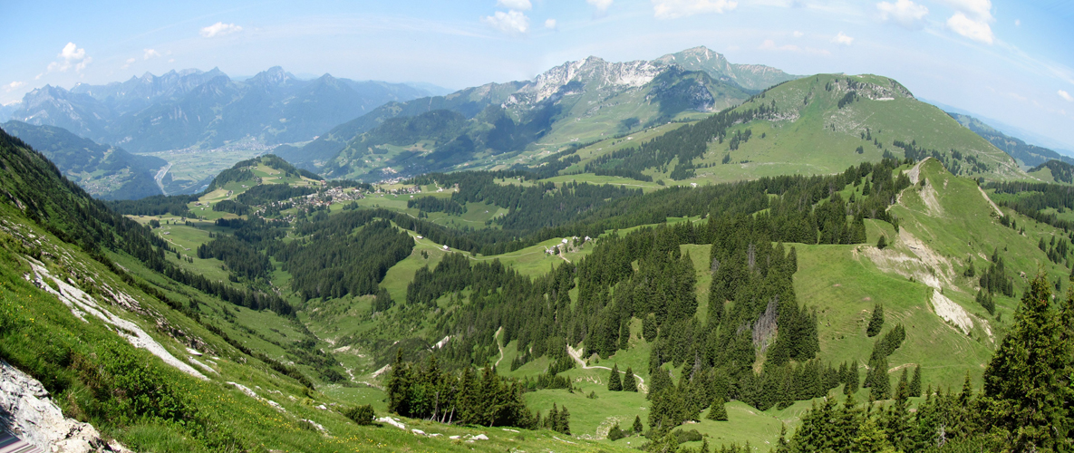 während dem runterlaufen, konnten wir dieses schöne Breitbildfoto schiessen