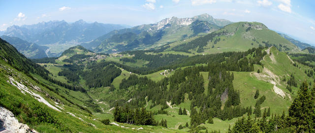 während dem runterlaufen, konnten wir dieses schöne Breitbildfoto schiessen