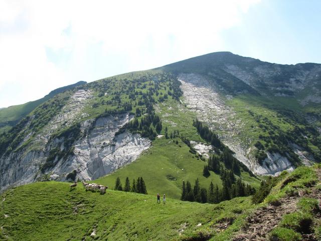 Blick zurück zum Leistchamm