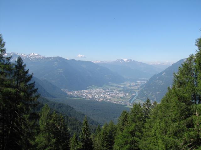 Blick von Artimi aus Richtung Chur