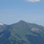 Blick zum Vilan. Dort oben waren wir auch schon