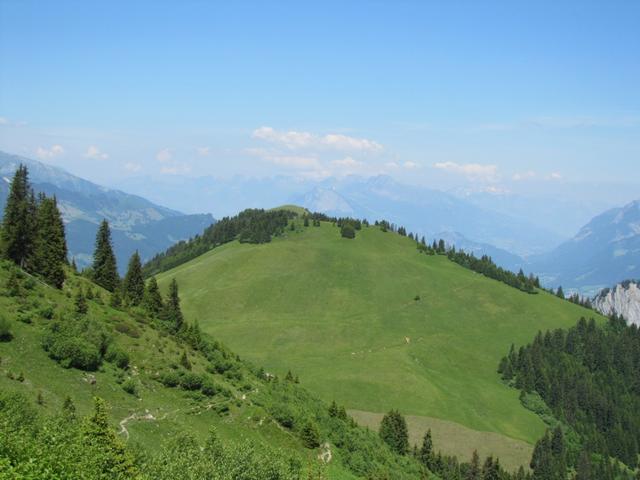 Blick zurück zum Cyprianspitz