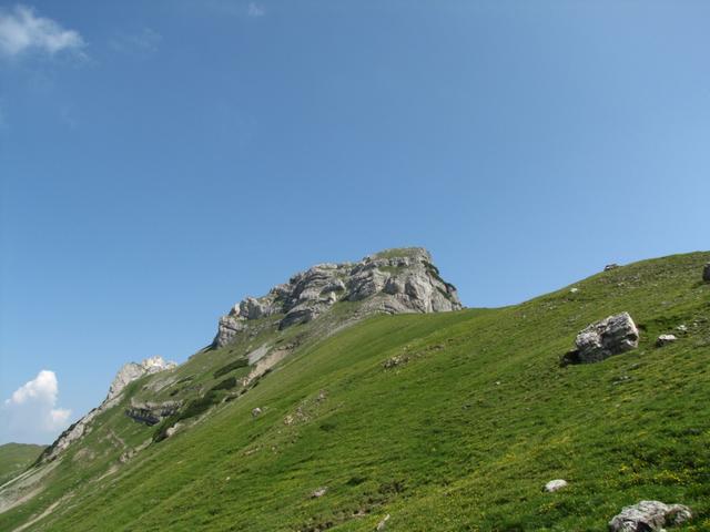 Blick zum Margelchopf vom Isisixgrat aus gesehen