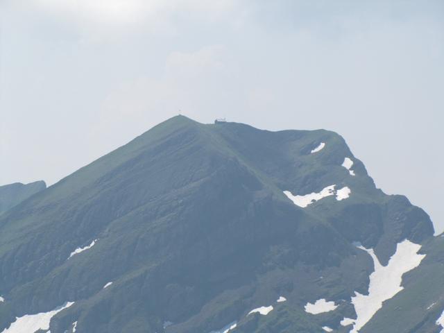 Alvier mit Gipfelhütte. Die haben wir auch schon besucht