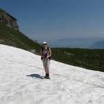 auf der Ostseite des Isisixgrat hat es noch Schnee