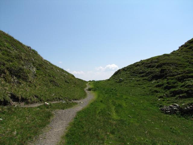 auf dem Weg zum Berghaus Malbun