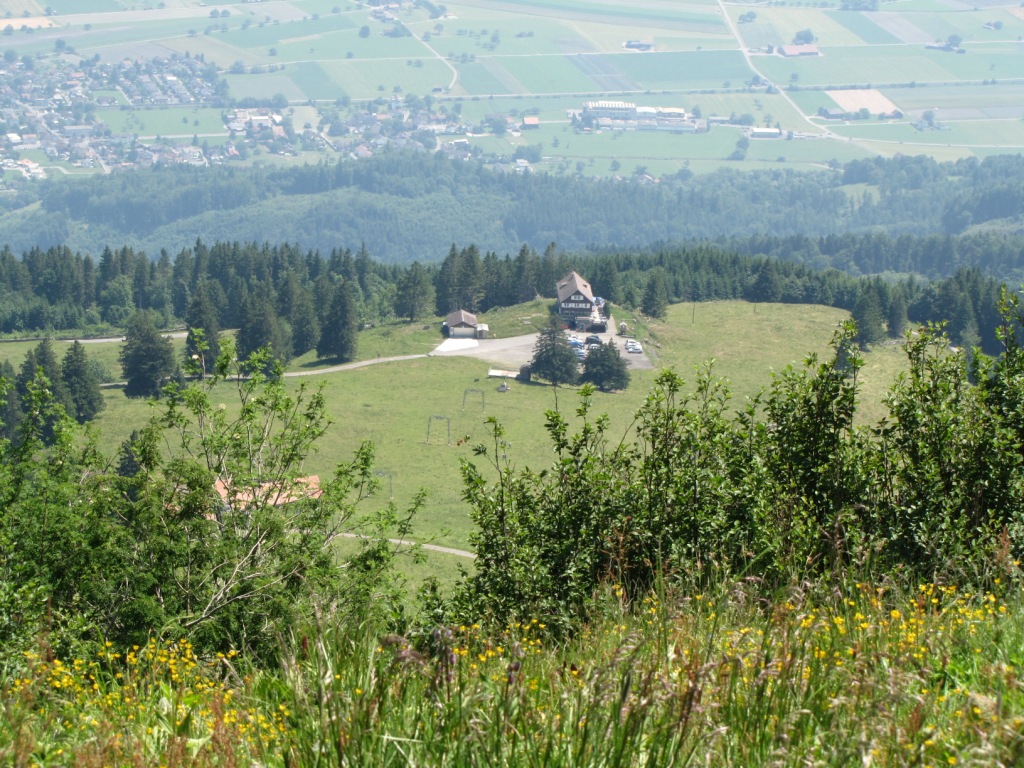 das Berghaus Malbun. Das lassen wir aber rechts liegen