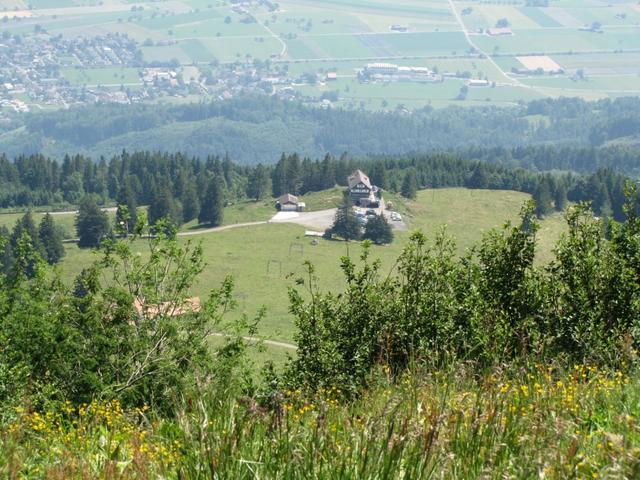 das Berghaus Malbun. Das lassen wir aber rechts liegen