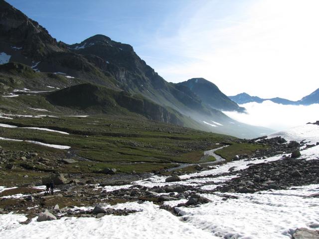 bei solchem Wetter zu Wandern, was möchte man mehr