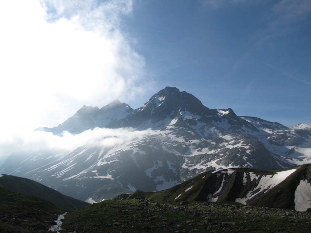 Blick zum Piz Valdraus