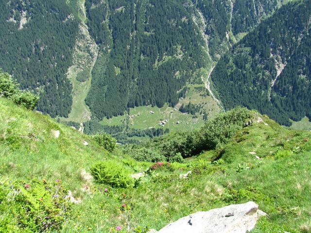 700 Höhenmeter tiefer liegt Run im Val Sumvitg