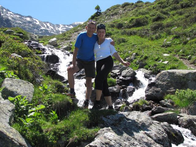 Franco mit Franziska zuerst ganz brav