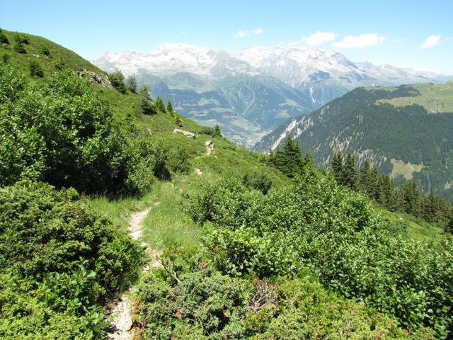 bei Punkt 1863 m.ü.M. Richtung Tenigerbad