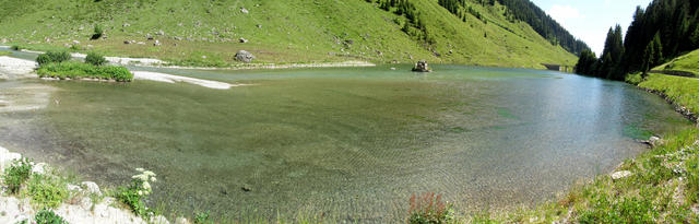 Breitbildfoto vom Schlappin See