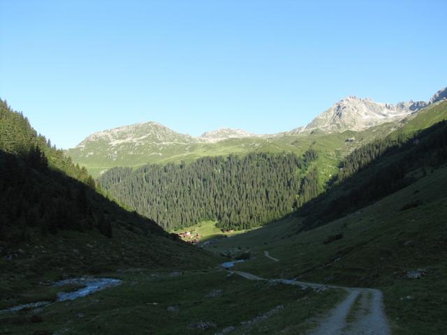 Blick zurück nach Schlappin