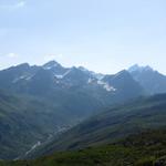 Blick Richtung Gross Litzner und Silvretta