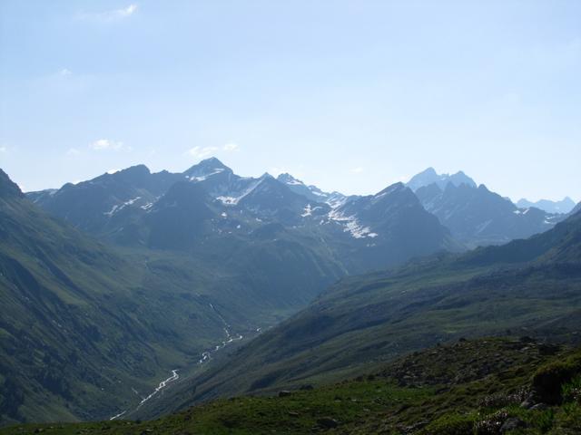 Blick Richtung Gross Litzner und Silvretta