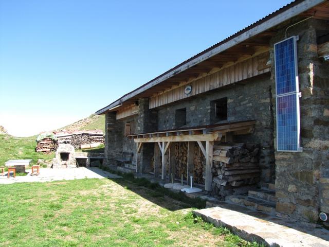 die schöne Kessihütte auf dem Kessigrat