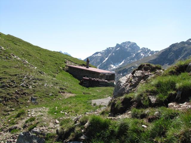 wir haben die Kessihütte verlassen. Letzter Blick zurück