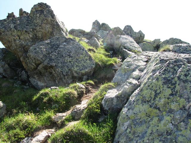 der Weg ist gut erstellt und ersichtlich