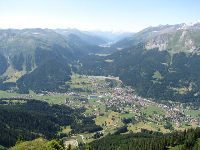 Weitblick ins Davoser Hochtal