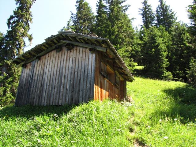 Waldhütte bei Carmils 1881 m.ü.M.