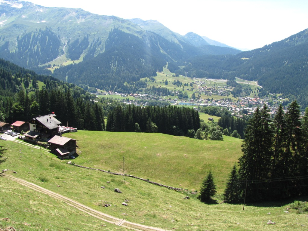 wir haben das Berggasthaus Alpenrösli erreicht