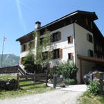 das Berggasthaus Alpenrösli 1449 m.ü.M.