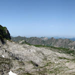 Breitbildfoto kurz vor der Torberglücke mit Blick Richtung Ochsenchopf